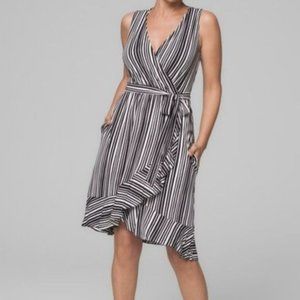 Soma- ruffle trim dress